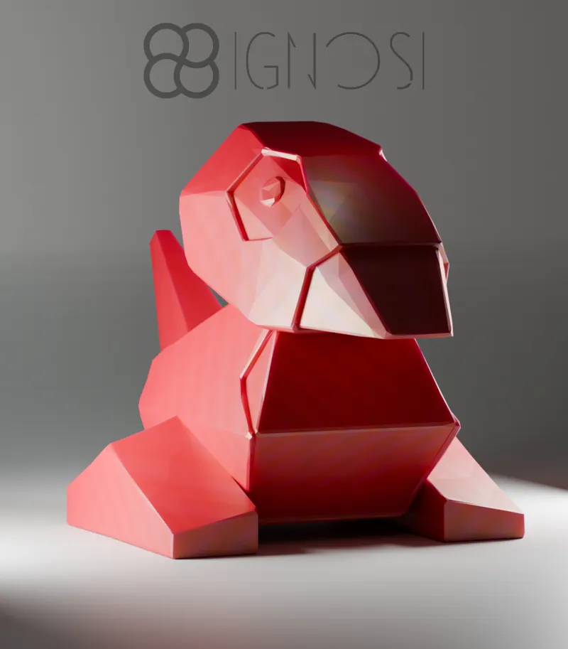 (#137) Porygon Low Poly