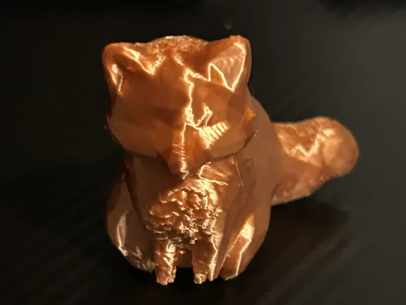 Cute Low Poly Winter Cub
