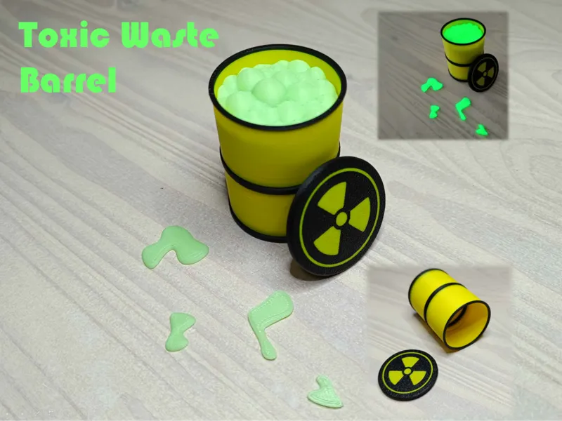 Toxic Waste Barrel