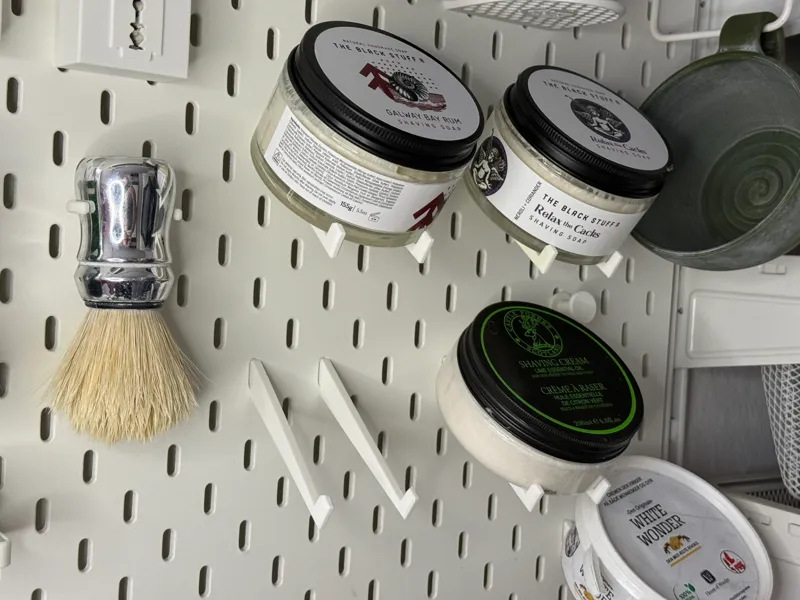 Shaving Soap holder for IKEA SKADIS - Parametric 
