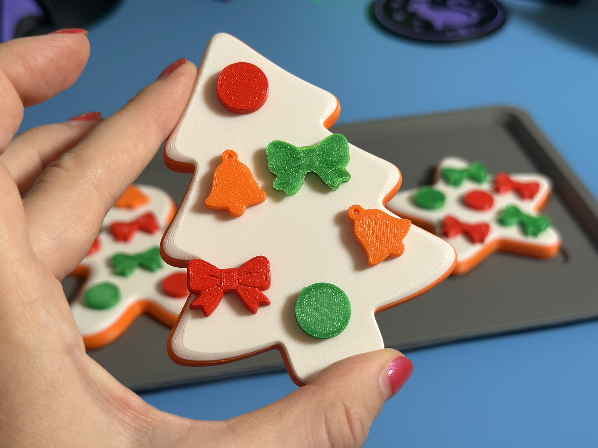Christmas Tree Cookie Decorating Toy - 1