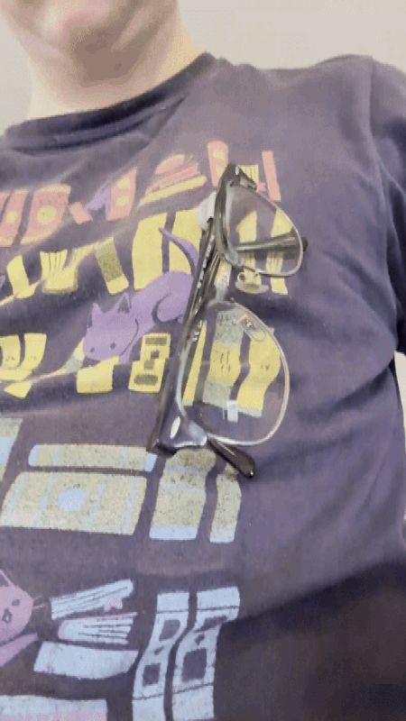 Glasses Sunglasses Magnetic Shirt Clip Holder