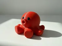 Bloop Red Octopus