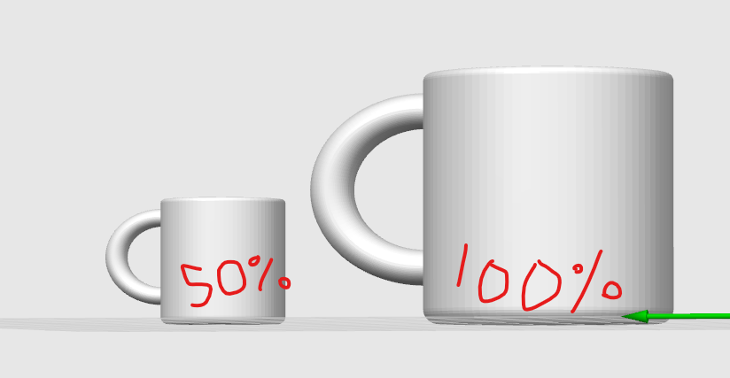 50% size