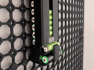 AA & AAA Battery Dispenser for Multiboard