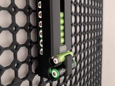 AA & AAA Battery Dispenser for Multiboard