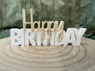 Schriftzug Happy Birthday