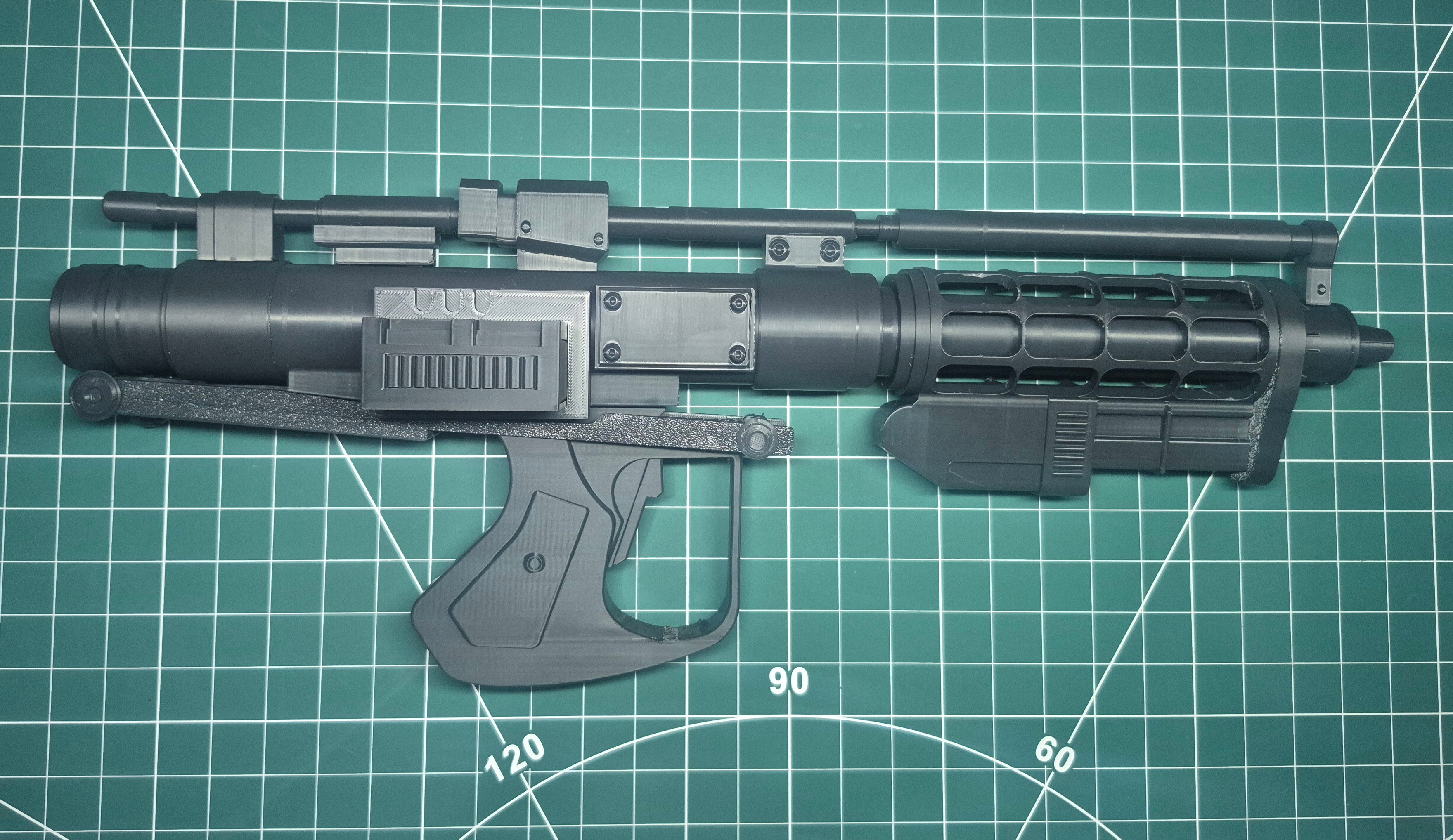 Star Wars - E5 Droid Blaster - Free 3D Print Model - MakerWorld