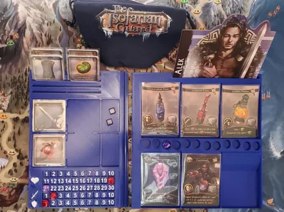 The Isofarian Guard Player Board (2 parts)