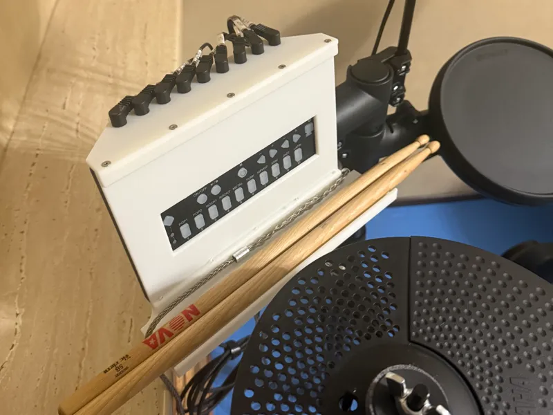Yamaha DTX4XX e-drum module phone/tab holder