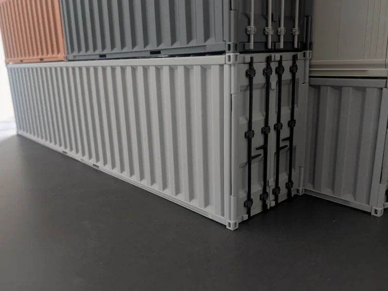 40ft high cube stackable shipping container