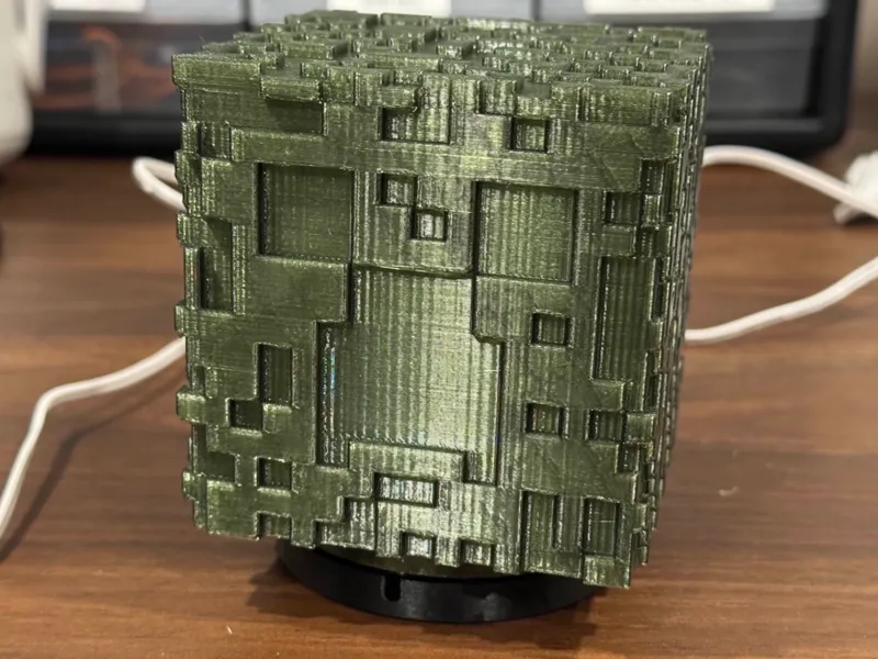 Minecraft Creeper Light for LED Lamp Kit