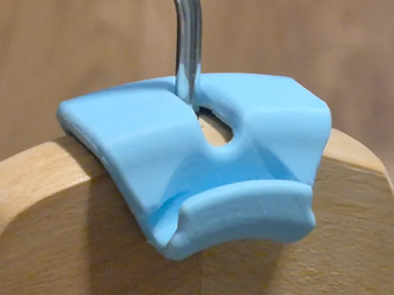 Clothing hanger extention