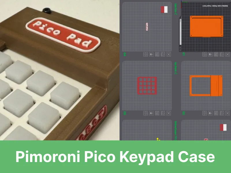 Pimoroni Pico RGB Keypad Case | Customizable