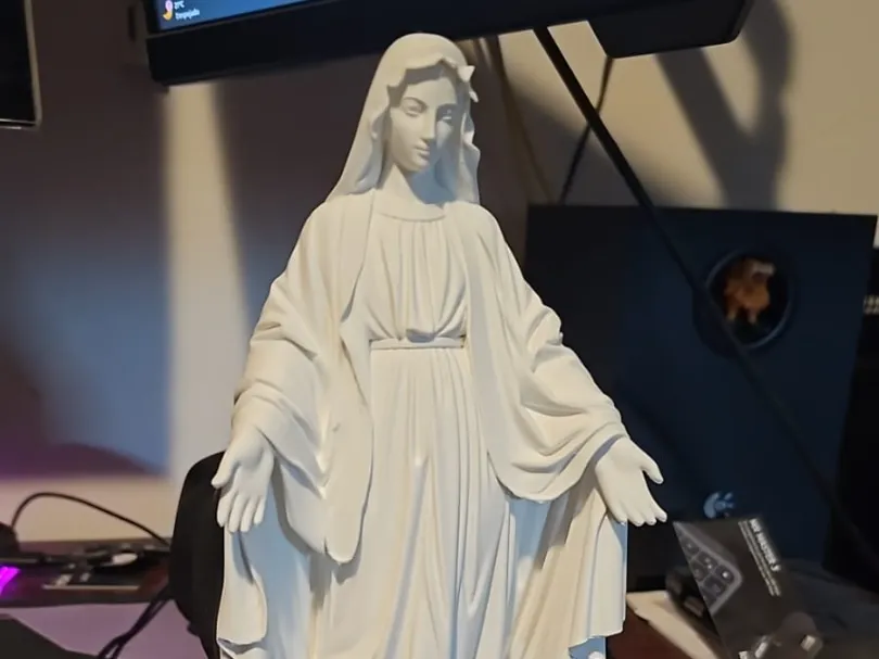 Statuette de Notre-Dame de la Médaille Miraculeuse