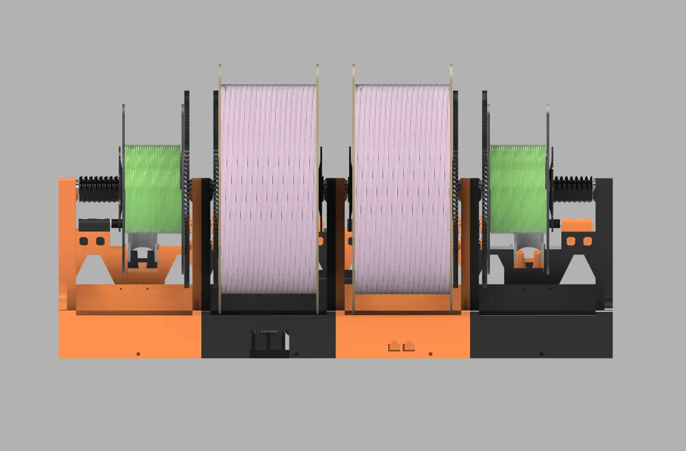 Mega Python AMS - Ultimate Bambu Lab AMS by humebeam MakerWorld ...