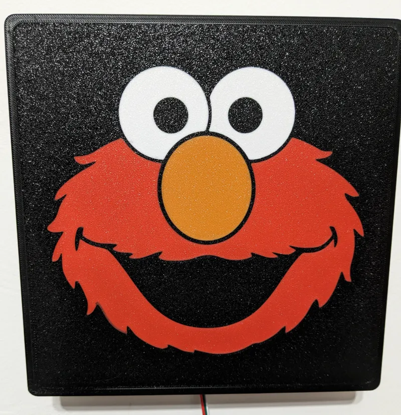 Elmo Box Lamp Lens (Light Box)