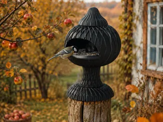 Elegant Modular Bird Feeder for Small Wild Birds