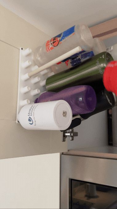 Sports Bottle/Flask Storage System
