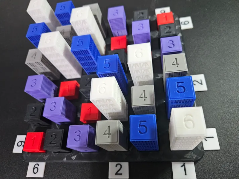 Skyscraper Puzzle 6x6