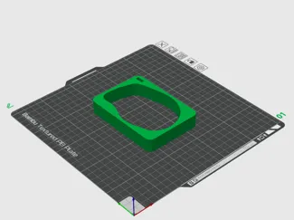 Logitech M705 mouse trace with cutout for usb