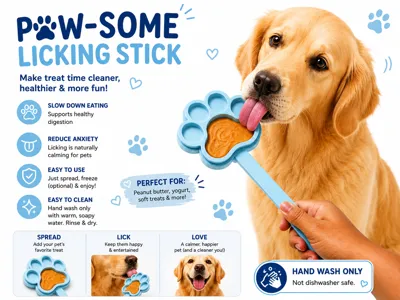 Paw-Some Licking Stick for Dogs & Cats