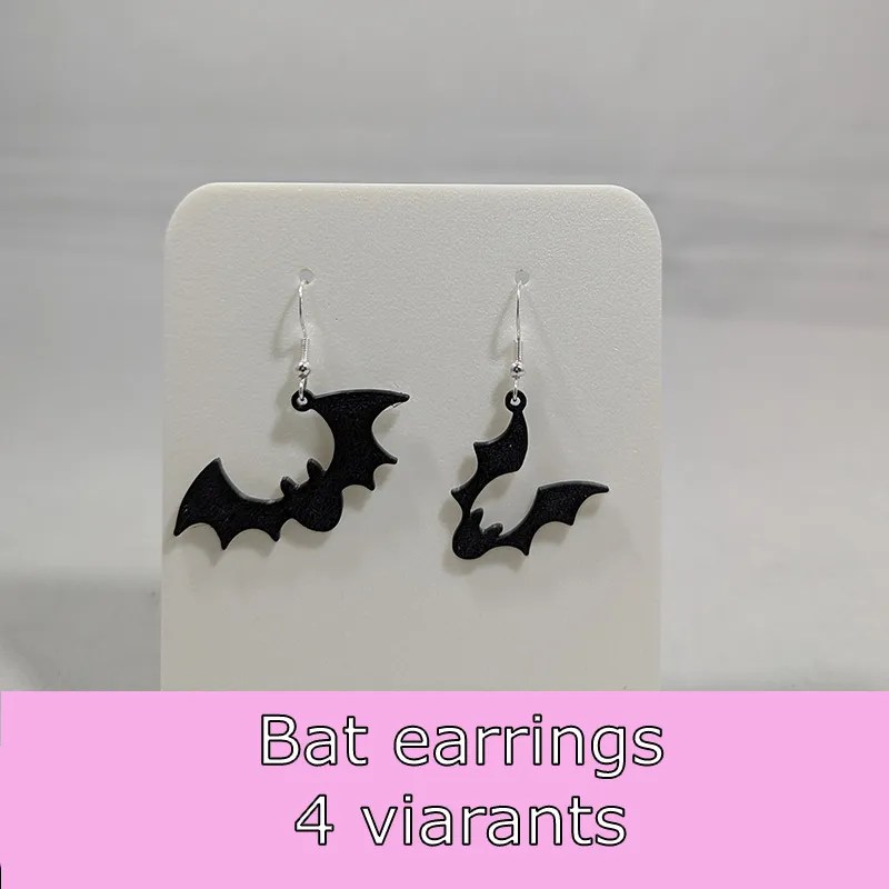 Bat earrings - 4 variants view 2