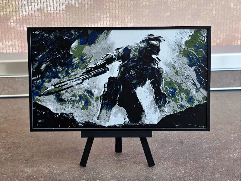 Master Chief - Halo: Quadro 3D HueForge Style