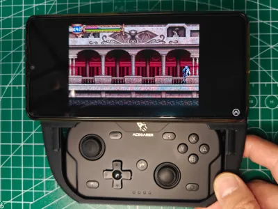 Slide-out phone gamepad, Acegamer controller