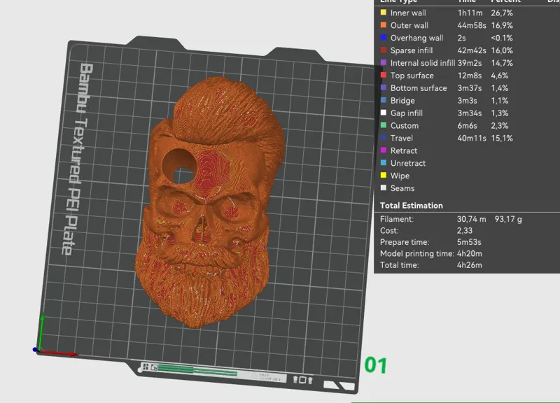 Skull Low Poly Shoot