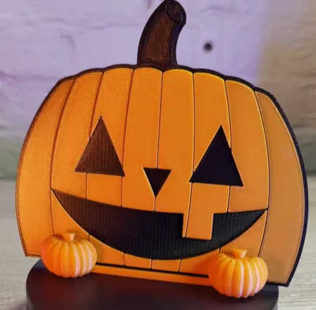 Fall Pumpkin Photo/Wall art stand.