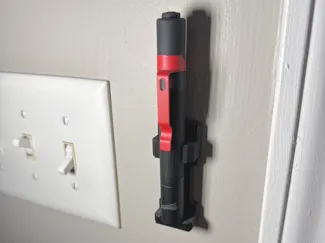 Flashlight Wall Mount for Milwaukee 2105 Pen Light