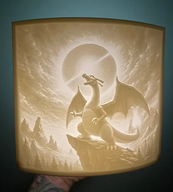 Plaque lumineuse Charizard