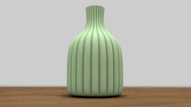 Tubular Vase