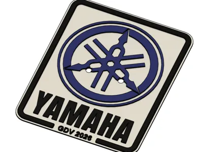 Moped & Scooter License Plate - YAMAHA 2026