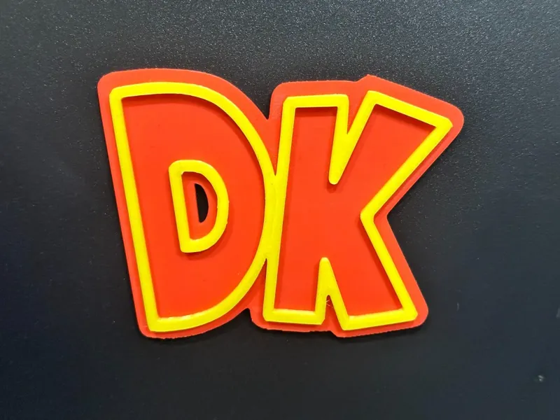 Donkey Kong Logo Magnet