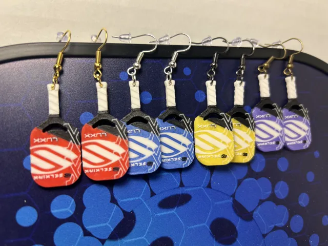 Selkirk Pickleball Paddle Earrings