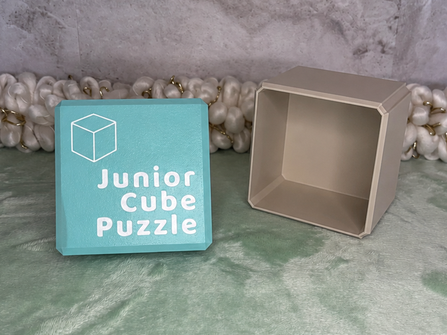 Miniatura 2 do modelo 3D Junior Cube Puzzle & Case