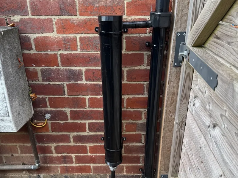 Water butt relocator for rain water collection