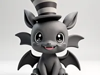 Chat chauve-souris de Jack Skellington — photo 1