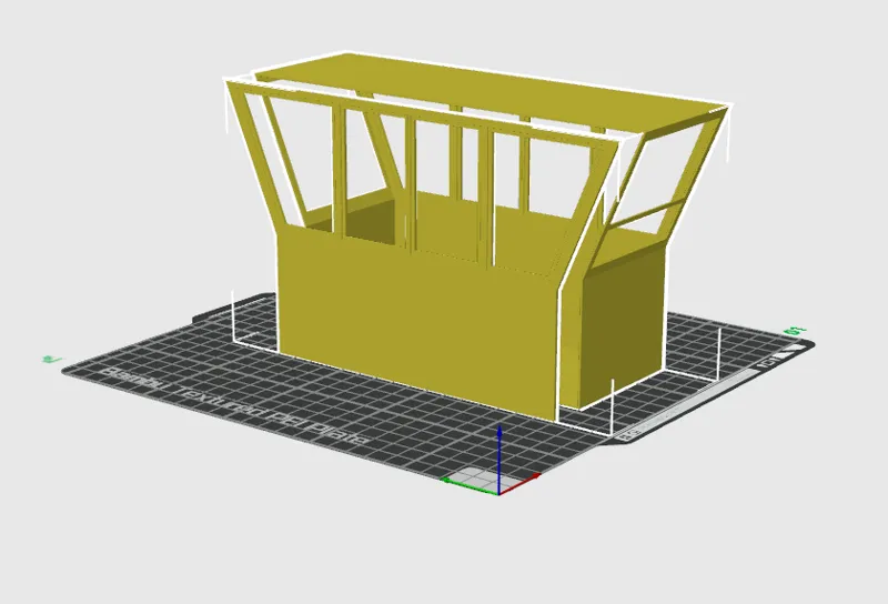 Simple Cabin for an Harbortug or Springer Tug