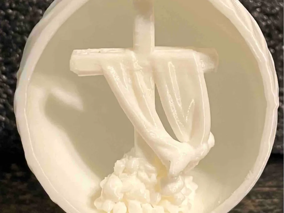 Croix décoration de Noël