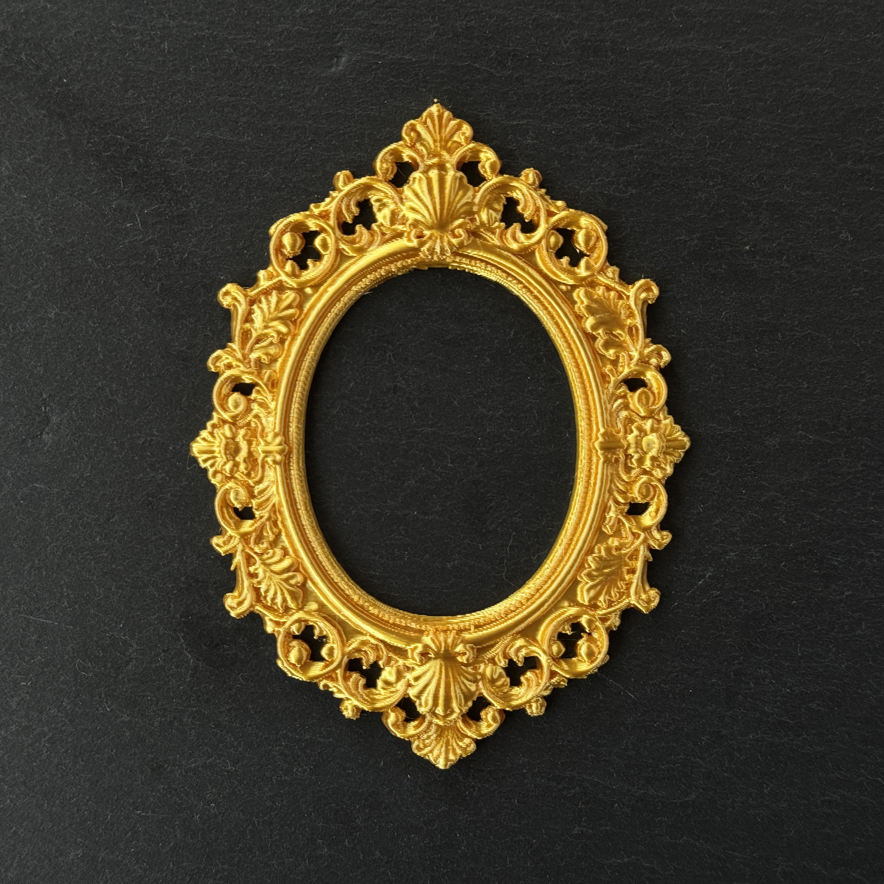 Miniatura 5 do modelo 3D 巴洛克相框2.0
