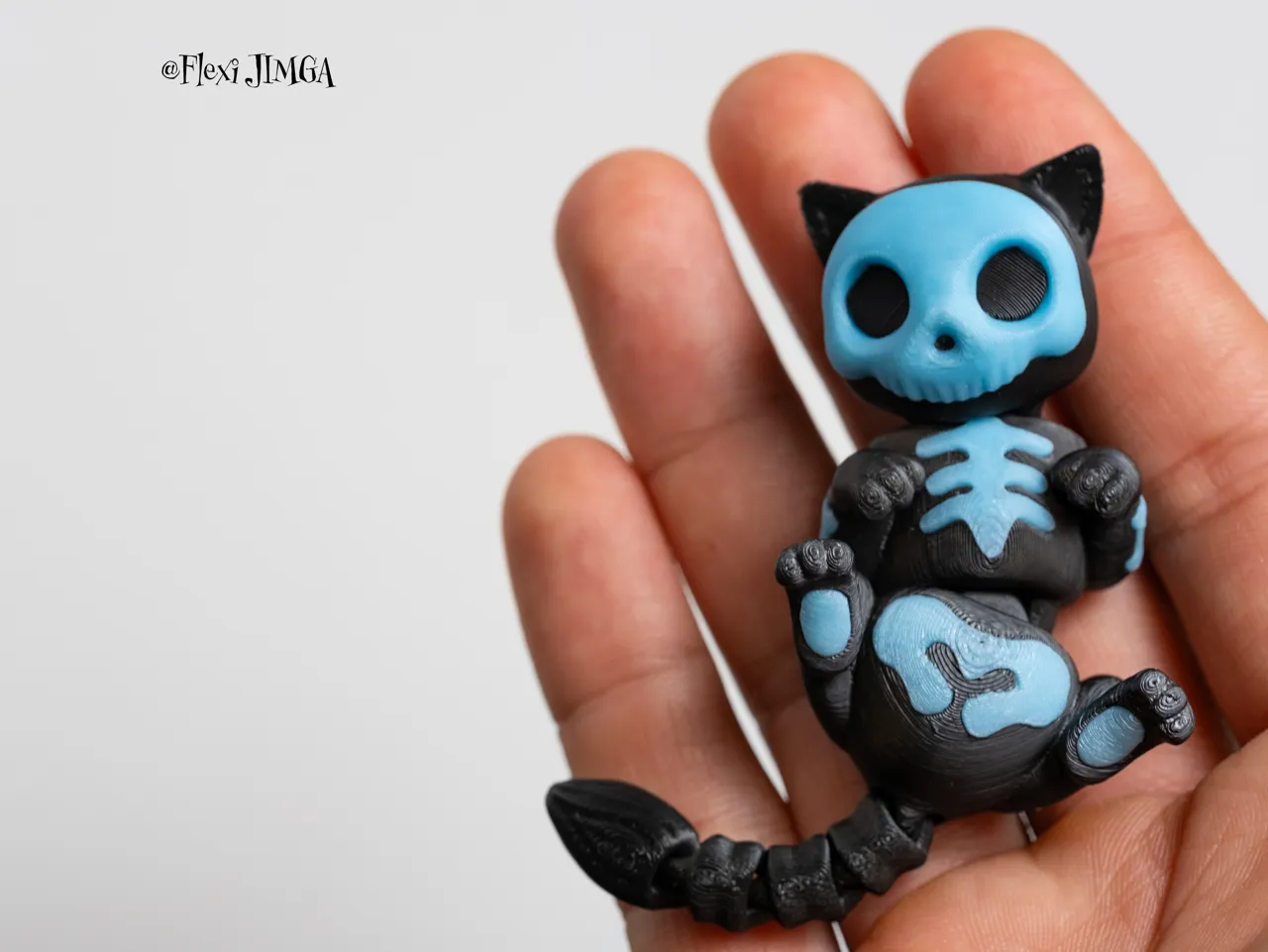 Halloween Spooky Cat - Articulated & Keychain view 3