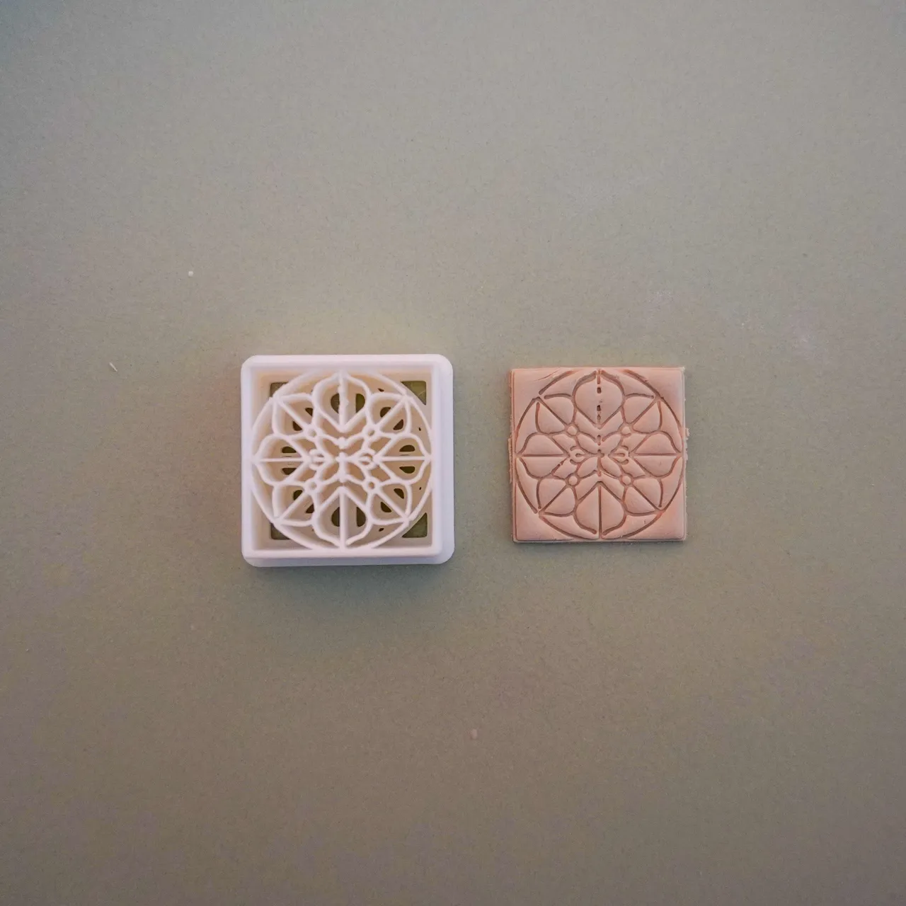 Tile Polymer Clay Cutter For Earrings Necklaces view 3