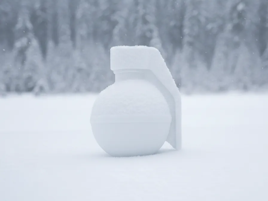Snow Grenade view 3