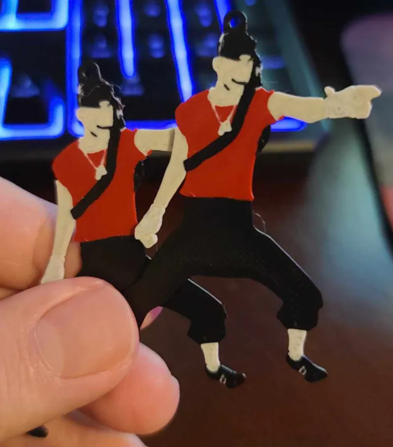 TF2 Scout Keychain