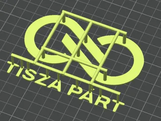 TISZA Party Logo Bread Stencil