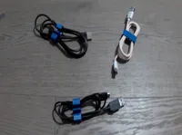 Clips organisateurs de câbles, lot de 3 — photo 1