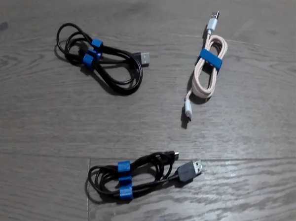 Clips organisateurs de câbles, lot de 3